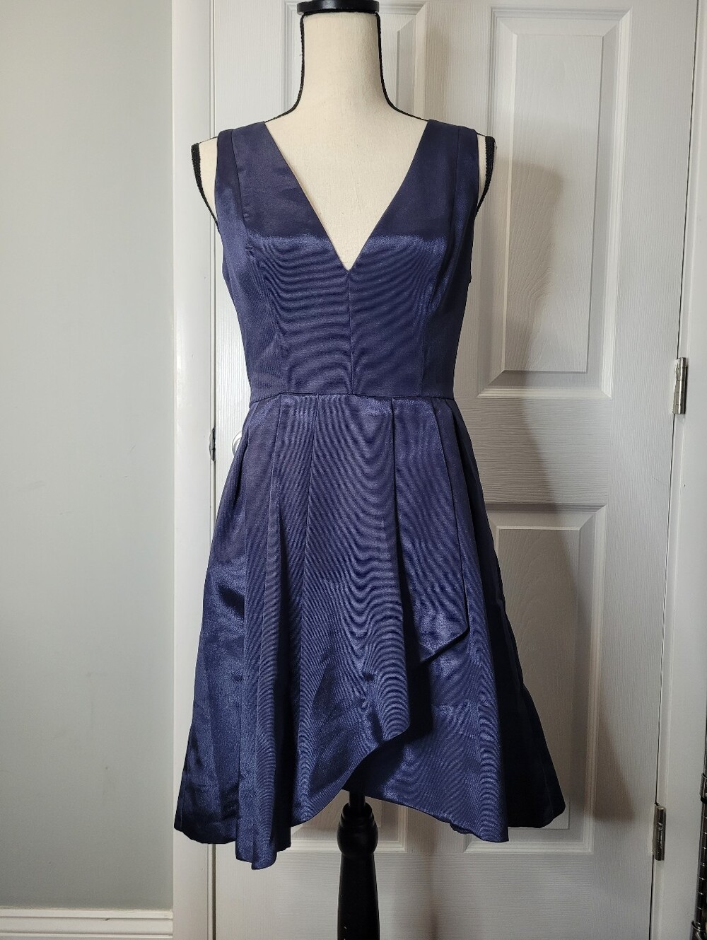 Hutch V-Neck Pleated Dress